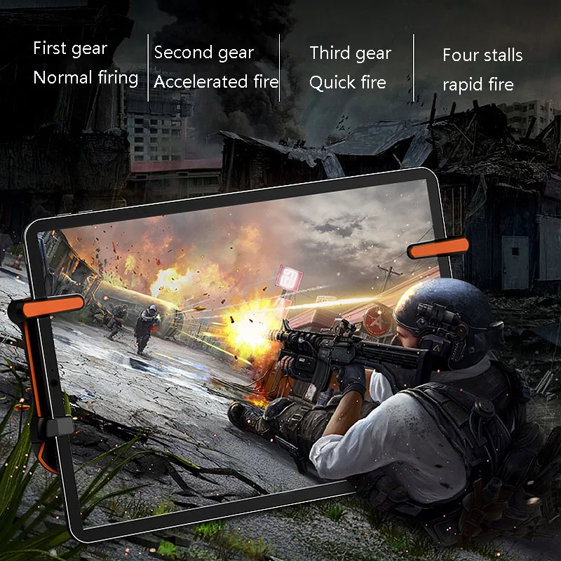 ABKT для PUBG Ipad триггер контроллер емкость L1R1 Кнопка Fire Aim геймпад джойстик Планшета