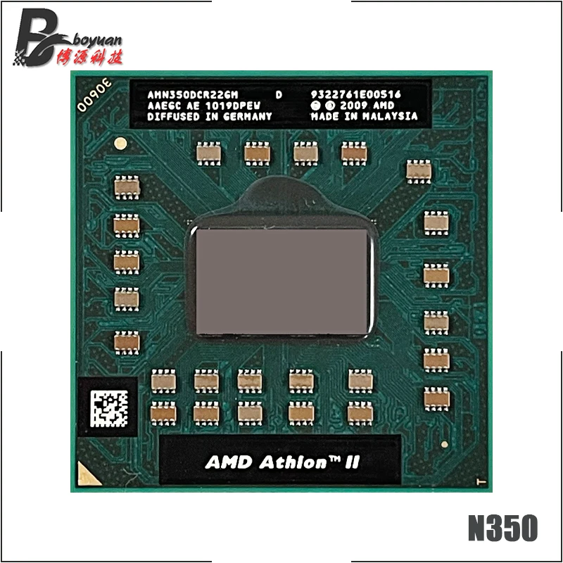 Двухъядерный мобильный процессор AMD Athlon II N350 2 4 ГГц двухъядерный с двумя потоками