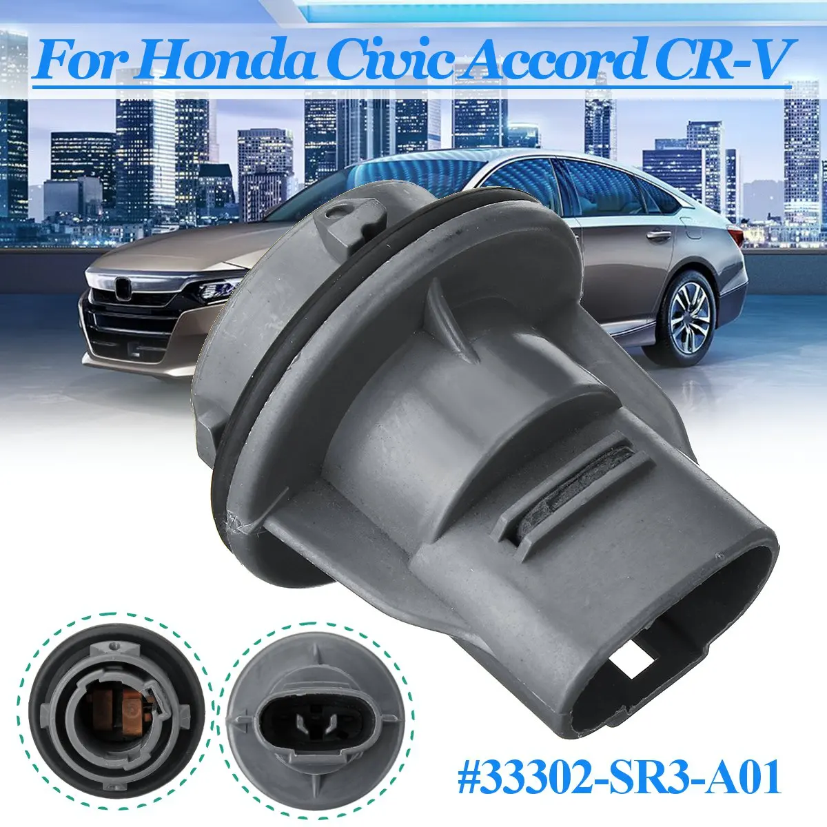 Патрон лампы поворотного сигнала для Honda Для Civic для Accord для CR-V#33302-SR3-A01