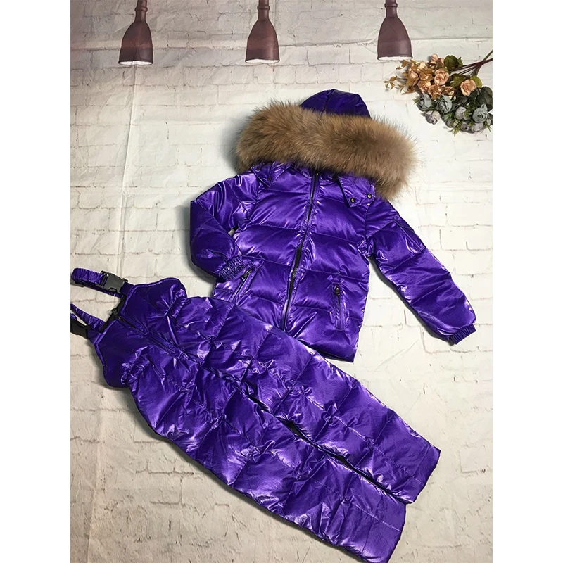 As picture Детская куртка Зимние костюмы Детский пуховик зимняя одежда зимняя куртка для мальчиков, одежда для маленьких девочек теплая Модная одежда высокого качества - Цвет: As picture