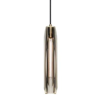 

Contemporary Simplicity Pendant Light Luxury Fashion K9 Crystal Droplight For Bedside Bar Cafe Nordic Foyer E14 LED Copper Lamp