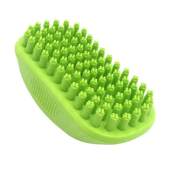 

1Pc Dog Comb Silicone Durable Portative Pet Hair Scrubber Grooming Brush for Cats Dogs Cleaning