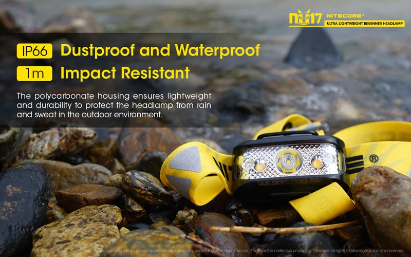 Nitecore NU17 Ultra Lightweight Beginner Headlamp (27)