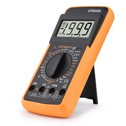 Profissional multímetro ac dc tensão atual resistência capacitância hfe diodo tester multímetro profissional ferramentas com buzzer