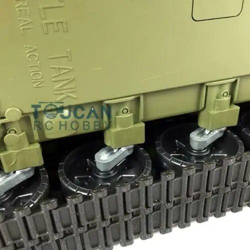 Радиоуправляемый бак Henglong 1/16 3939 6 дюймов пластик Россия T72 RTR с вращающимися