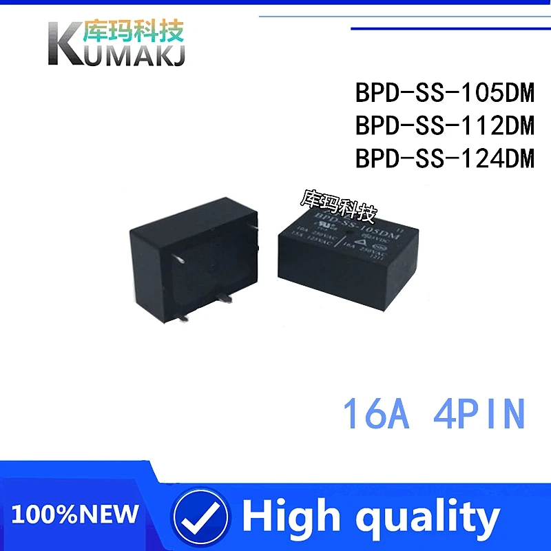 2 Stück BPD-SS-124DM Leistungsrelais - DIP-4 Gehäuse