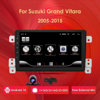 

Hizpo Android 10 9" Head Unit For SUZUKI GRAND VITARA/Escudo 2005 2006 2007 2008-2015 Radio Audio Car GPS Multimedia Player 2DIN