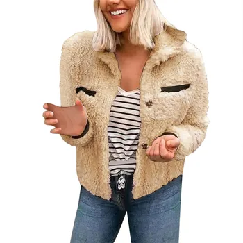 

Jackets Winter Warm Outwear Ladies Coat Куртка Женская Overcoat Short Outercoat Jackets Women Veste Femme Women's Basic Jackets