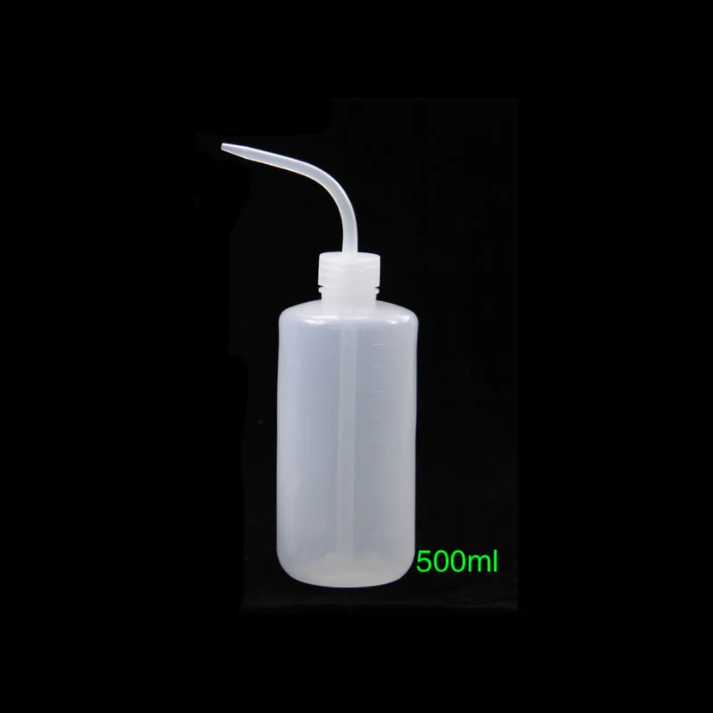 LDPE 250 мл+ 500 мл безопасная бутылка для мытья, пластиковая бутылка для выдавливания медицинских этикеток, бутылка для мытья татуировок