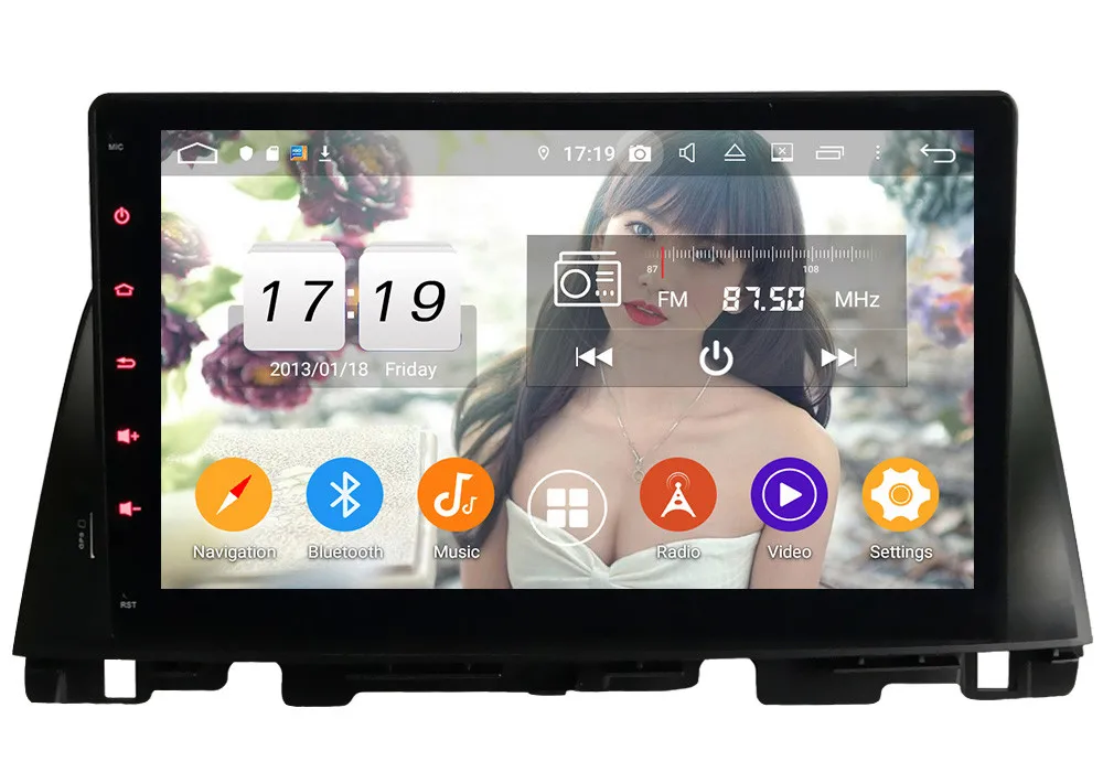 Top Klyde 10.1" IPS 4G WIFI Android 9 Octa Core 4GB RAM 64GB ROM DSP BT Car DVD Multimedia Player Stereo For Kia K5 Optima 2015-2019 0