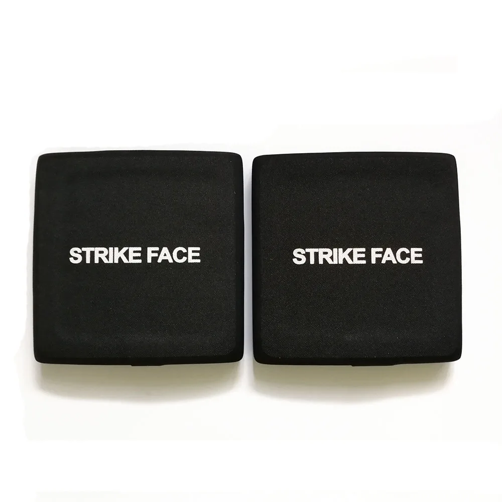 2PCS 6"*6" Ballistic Plates Bulletproof Panels Alumina&PE NIJ Level IV Stand Alone Level 4