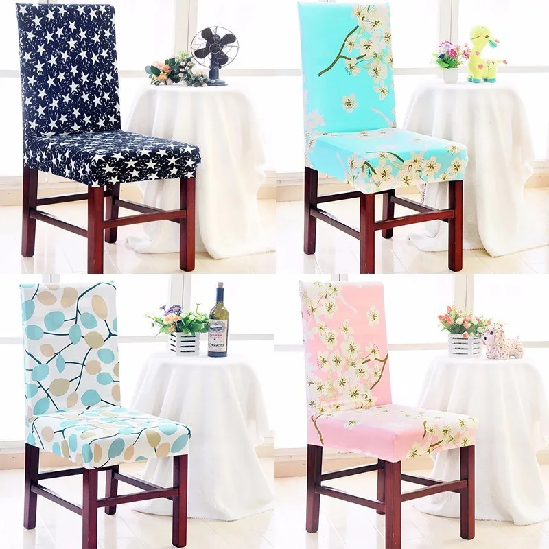 

Modren Anti-dirty Stretch Chair Covers Elastic Chair Protector Slipcover Dinning Room Decor Wedding Chair Cover