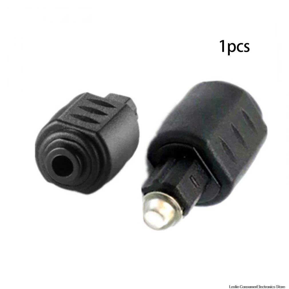 Optical Audio Adapter 3.5mm Female Jack Plug to Digital Male 3.5mm