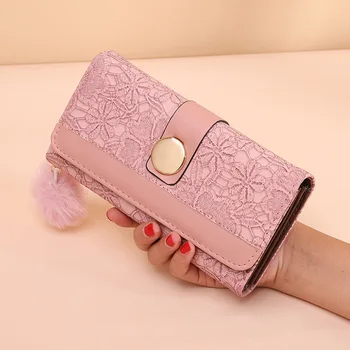 

Luxury Brand Women Wallets Leather Women Long Zipper Coin Purses Tassel Design Clutch Wallet Female Money Credit Card Holder