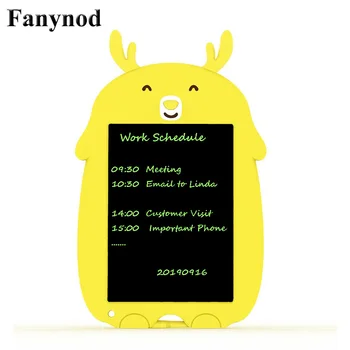 

New Cartoon Design Handwriting Board Preschool Toys Environmentally Friendly & Saving Paper Repeat Drawing LCD Writing Tablet