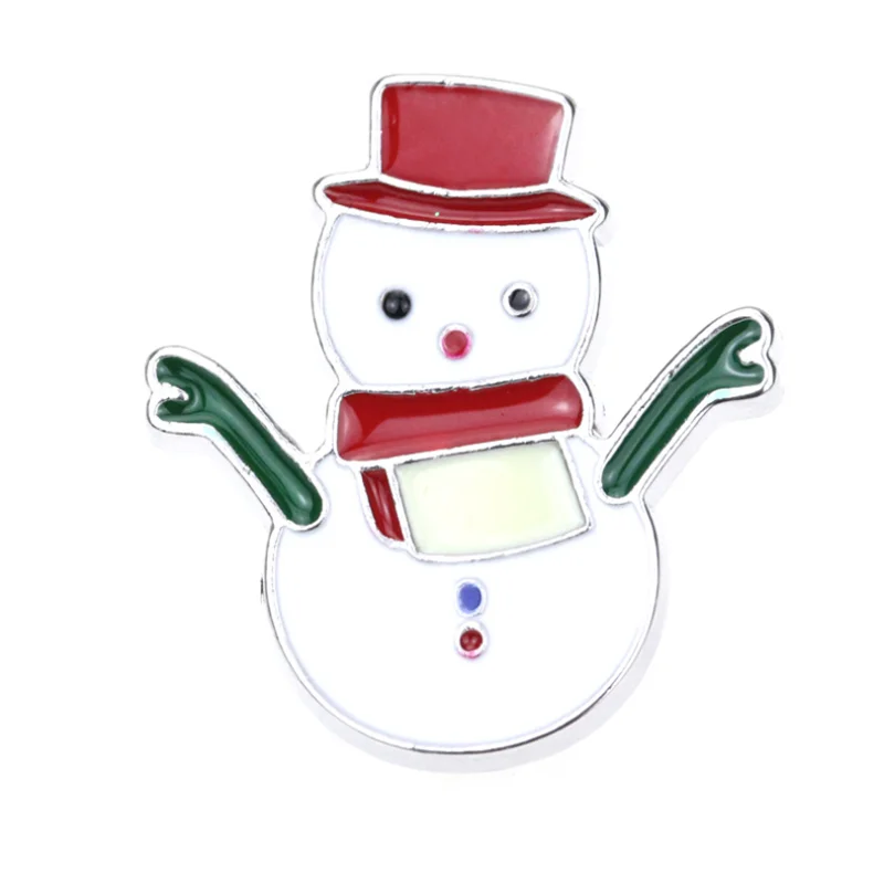 1 шт. веселый рождественский значок милый Санта-Клаус шапка перчатки колокольчики носки пончики Конфета эмалированные значки на булавке