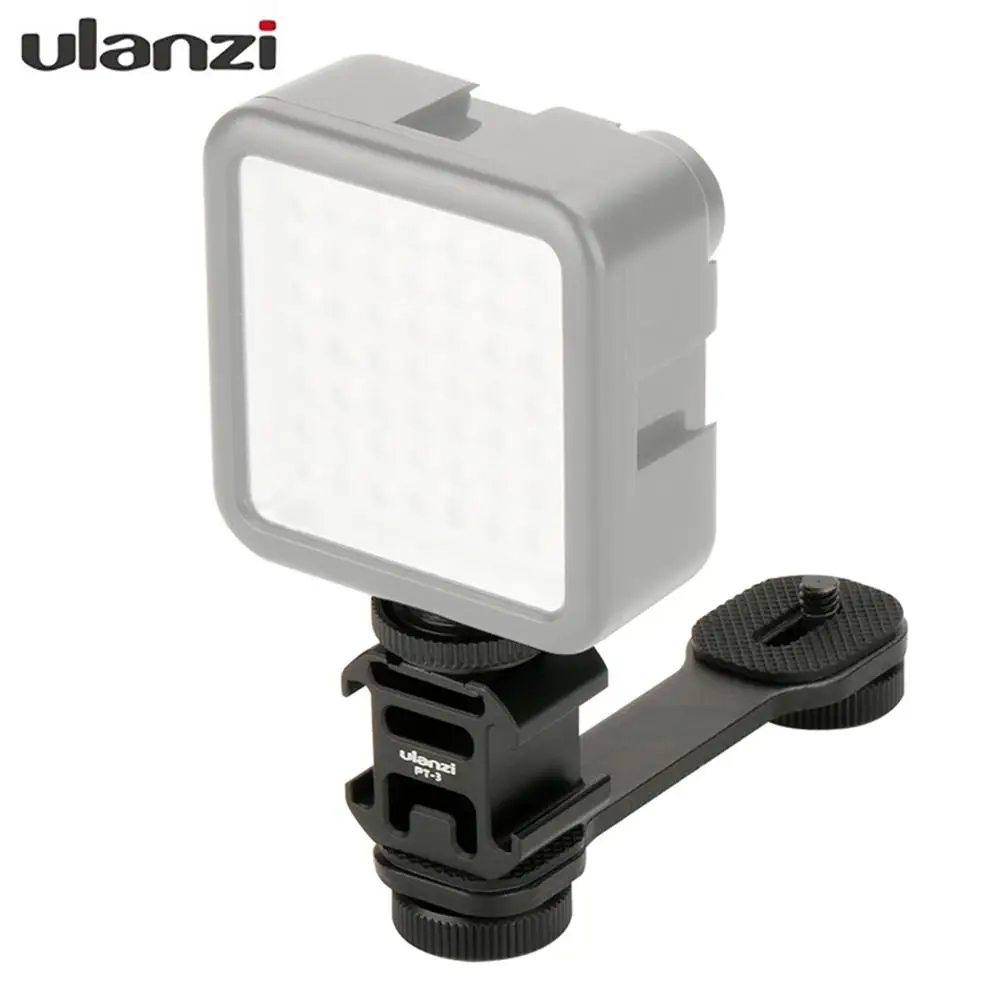 Ulanzi PT-3 Zhiyun Smooth 4 Feiyu Vimble 2 DIJ OSMO Mobile 2 тройные Горячие стойки для обуви кронштейн Подставка микрофон пластина адаптер