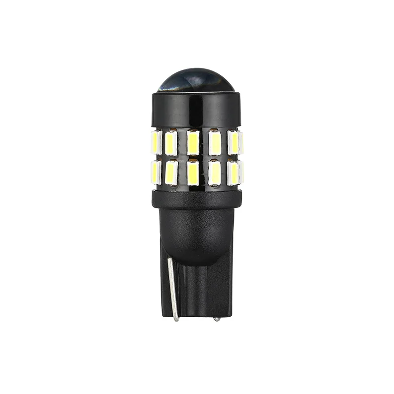 1pc12V T10 W5W светодиодный 3014 30 SMD линзы светодиодный лампы 194 168 Canbus Нет Ошибка белый светильник для салона Купол номерного знака светильник