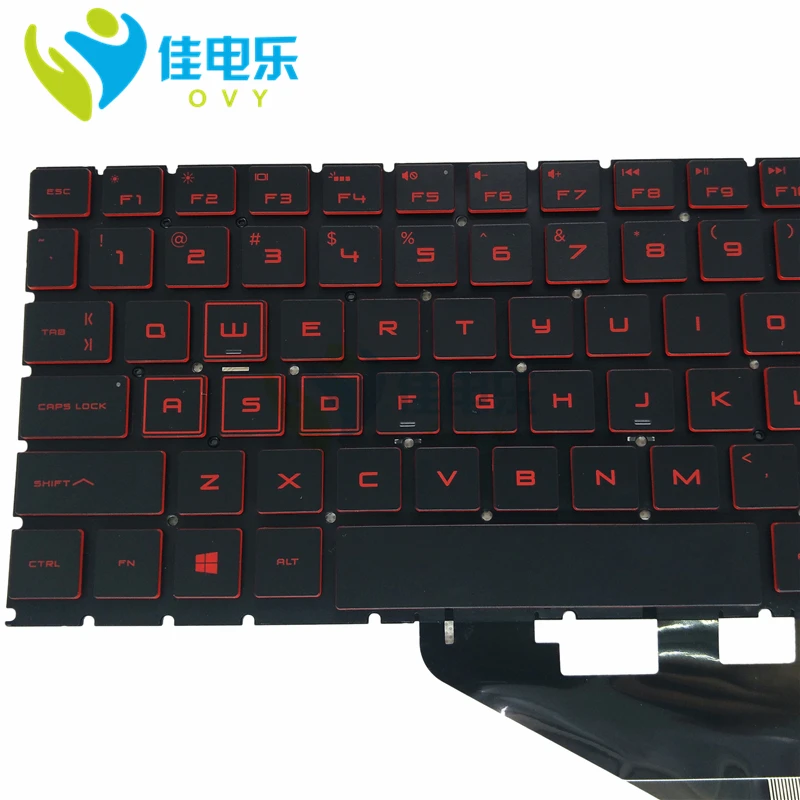 Ноутбук OVY US keyborad для hp для OMEN 15-DC с подсветкой P/N: 9z. nf38q. 101