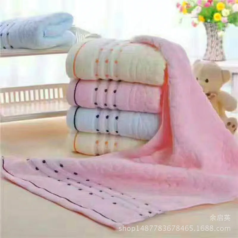 

First-Class 100% Cotton Towel Face Wash Towel Extra-value Pure Cotton Thick xi yu jin New Home Daily Use