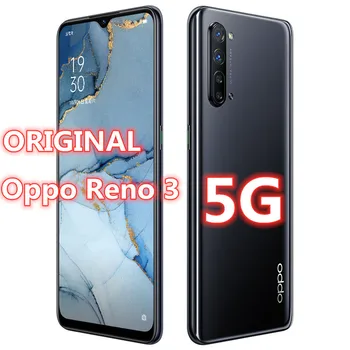 

In Stock New Oppo Reno 3 Smart Phone 5G Android 9.0 6.4" AMOLED 2400X1080 12GB RAM 128GB ROM 64.0MP+32.0MP Fingeprint Cellphone