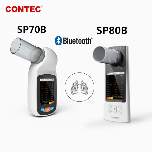 SP10W Bluetooth Digital Spirometer Lung Breathing Diagnostic Spirometry