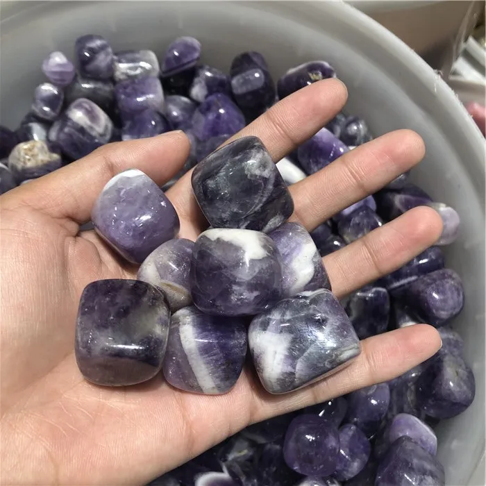 

50g 20-40mm Natural Dream Amethyst Crystal Stones Bulk Tumbled Gem Stone Healing Decoration Natural Quartz Crystals