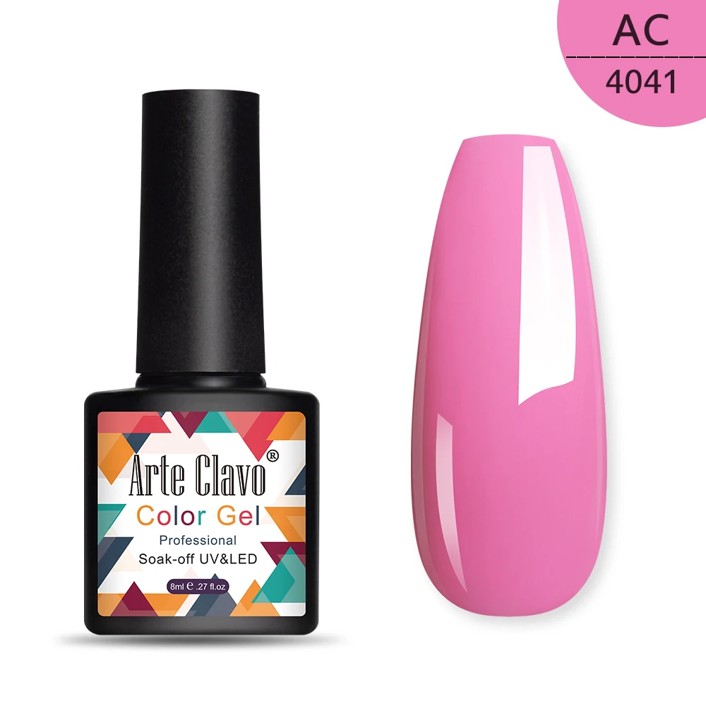 Nail Gel Polish 8ml Shiny Color Soak Off UV Semi Permanant Need Led Lamp Top Coat