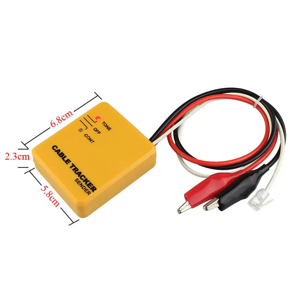 RJ11 сетевой тестер короткого замыкания инструмент линейный переключатель#40