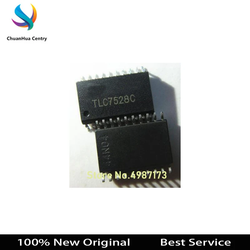 

10 шт., TLC7528CDWR TLC7528C SOP20, 100% оригинал, новая модель