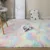 New Rainbow Colors Carpets Tie Dyeing Plush Soft Carpets For Bedroom Living Room Anti-slip Floor Mats Kids Room Carpet Rugs 1