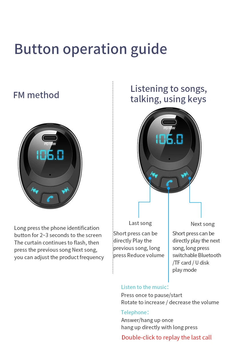 YIBEIKA автомобильное зарядное устройство с fm-передатчиком Bluetooth приемник 3.1A двойное автомобильное usb-устройство для зарядки телефона аудио mp3-плеер TF, Карта автомобильный комплект