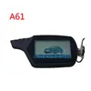 Two-way A61 LCD Remote Control Keychain + Silicone Key case for Anti-theft Key Chain Fob StarLine A61 2 way car alarm system ► Photo 2/4