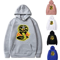 Sudadera con capucha para hombre y mujer, suéter de manga larga que combina con todo, con estampado de Bolsillo grande, ropa de calle para pareja