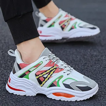 

Nice Nice Fashion Breathable Male Shoes High Quality Sneakers Casual Shoes Men Mesh Chaussures Pour Homes Popular Tide Shoes