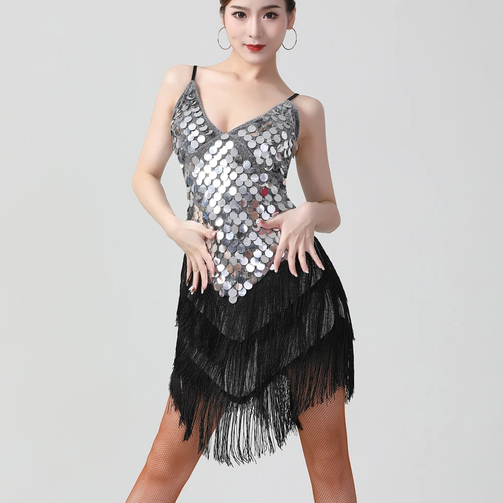 Dress 20s Gatsby Fringe Sequin Dress 
