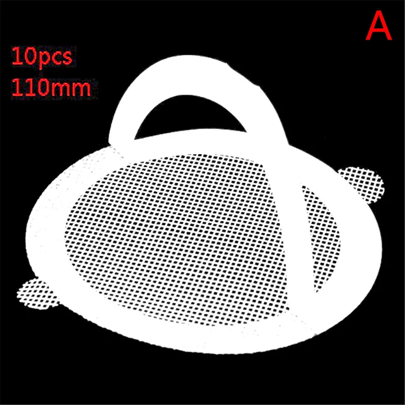 Shower Drain Catcher Hair Drain Catcher Hair Drain Filter Floor Drain Hair Filter Floor Drain Hair Catcher Drain Hair Catcher 10PCS Round Disposable Shower Drains Hair Catcher Mesh Stickers Bathroom Bathing Shower Hair Stoppers Catchers Net Accessories