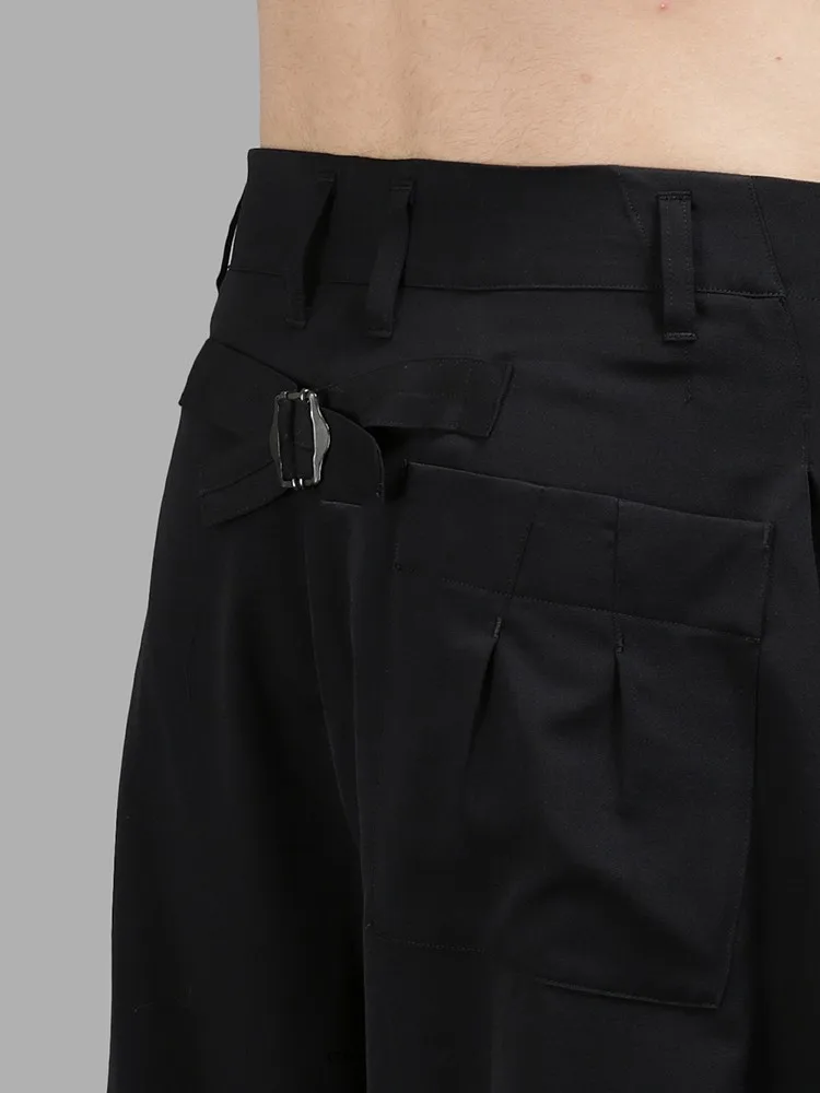 Summer men false two over the knee skirt individual character solid color joker fashion youth straight tube wide leg shorts