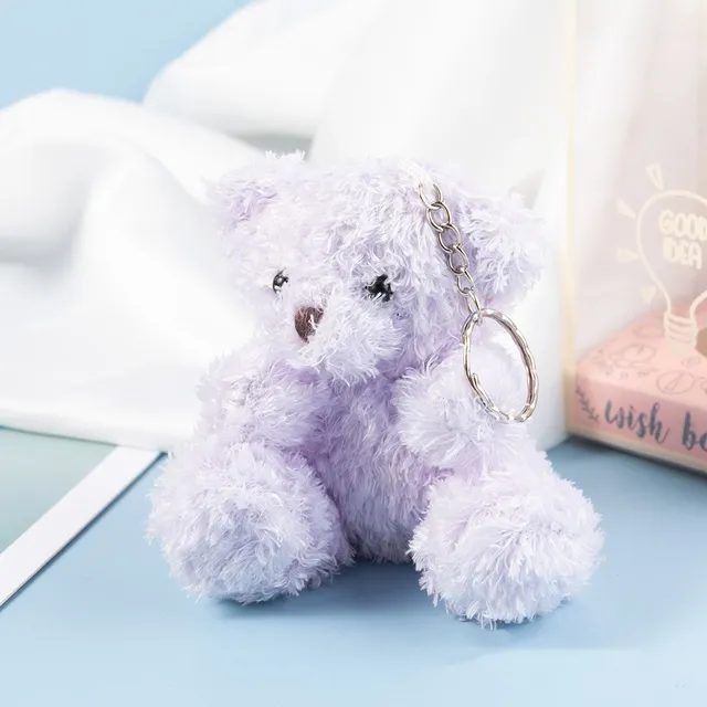 10cm teddy bear stuffed toys plush toy dolls keychain dolls wedding celebration Decoration birthday Christmas gift 6