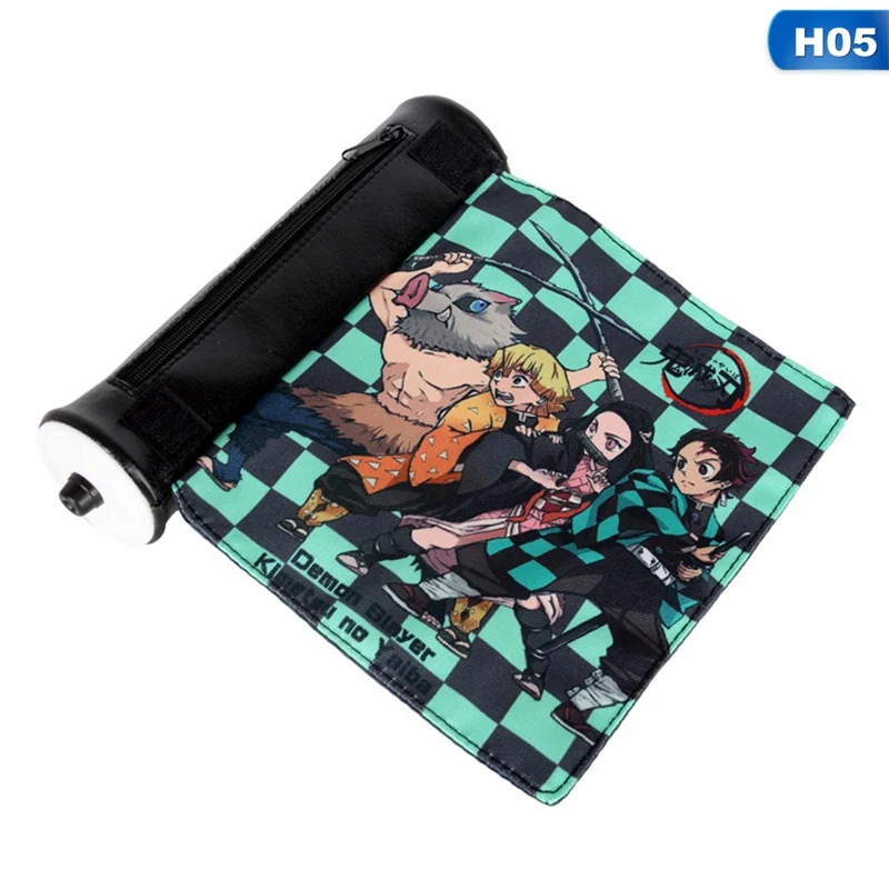 Demon Slayer: Kimetsu no Yaiba Seires сумка для ручек креативный чехол для карандашей для студентов сумка для хранения для мальчиков и девочек детские школьные принадлежности канцелярские принадлежности - Цвет: H05