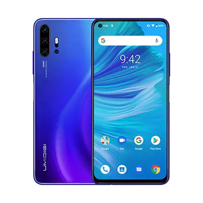 Глобальная версия UMIDIGI F2 Android 10 4G, мобильный телефон с функцией 48MP AI Quad Камера 6 ГБ 128 6,53 ''5150 мАч NFC Смартфон с отпечатками пальцев