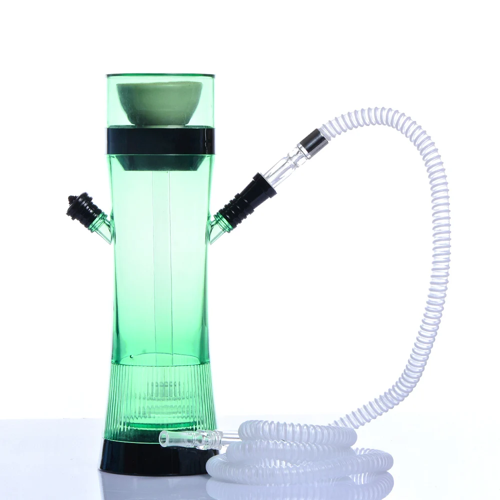 Акриловая трубка для кальяна бутылка наргиле кальян Набор чашек с светодиодный светильник Sheesha шланг керамическая чаша Cachimbas Tuyau Chicha аксессуары