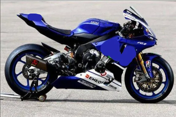 

Новый обтекатель для мотоцикла ABS для YAMAHA YZF-R1 15 16 YZF1000 2015-2016 впрыскивающий обтекатель синий белый черный ACE No.3111