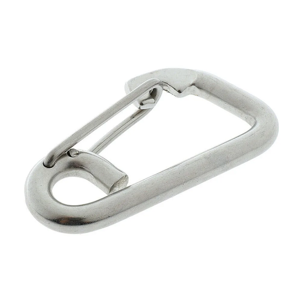 304 Stainless Steel Key Buckle Snap Spring Clip Hook Carabiner M6 M8 M10 M12 | Спорт и развлечения