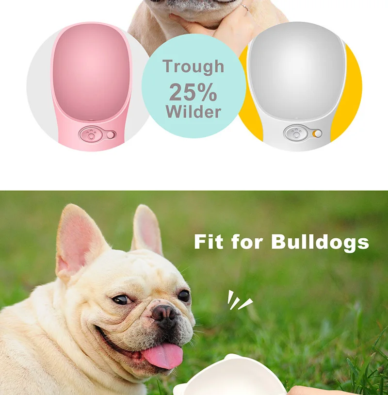 Portable Pet Dog Water Bottle For Puppy Cat Travel Small Large Dogs Drinking Bowl Outdoor Pet Water Dispenser Feeder Pet Produc