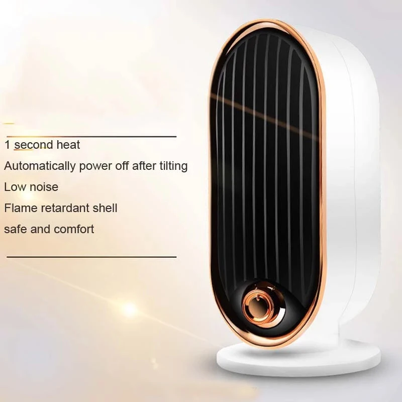 

New mini foot warming fast heating air heater household dormitory room heater desktop small electric heater silent air heater