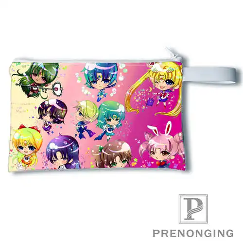 Coin Purse Пользовательский Sailor_Moon кошелек с рисунком, кошелек на молнии, нулевой кошелек, сумки для ключей, модный небольшой женский кошелёк#19-01-22-3-146 - Цвет: Coin Purse