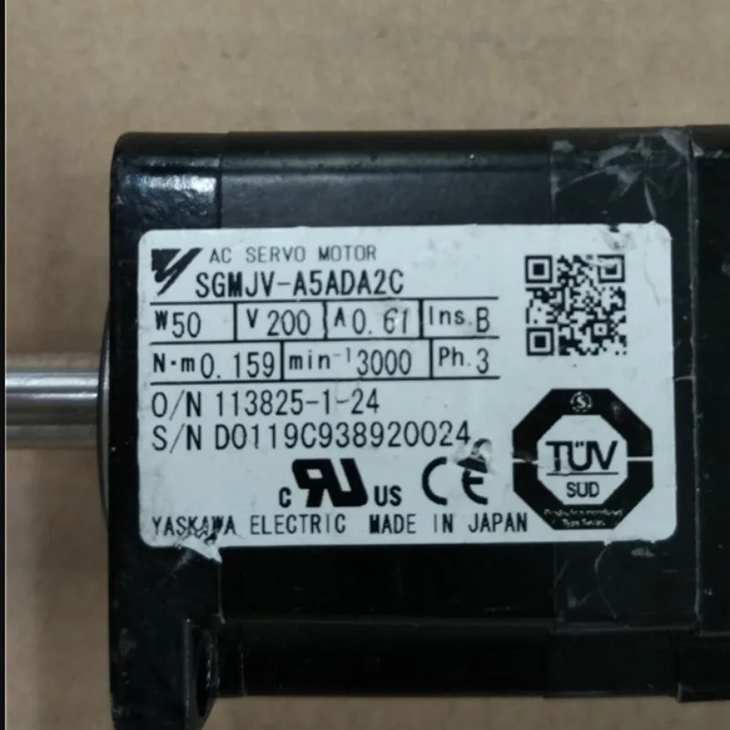 Использованный протестированный рабочий SGMJV-A5ADA2C сервомотором переменного тока