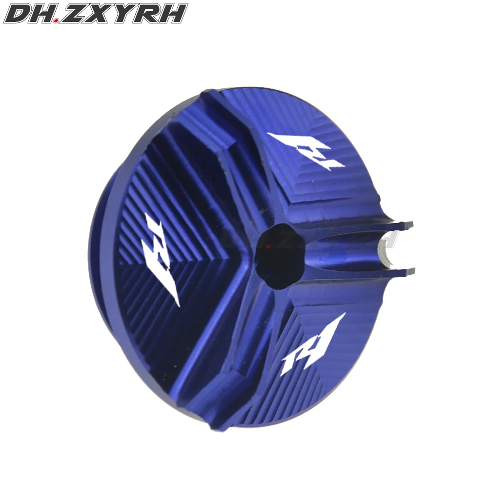 Алюминиевый Масляный наполнитель для мотоцикла CNC крышка заглушки Yamaha R1 YZF 1998 2015