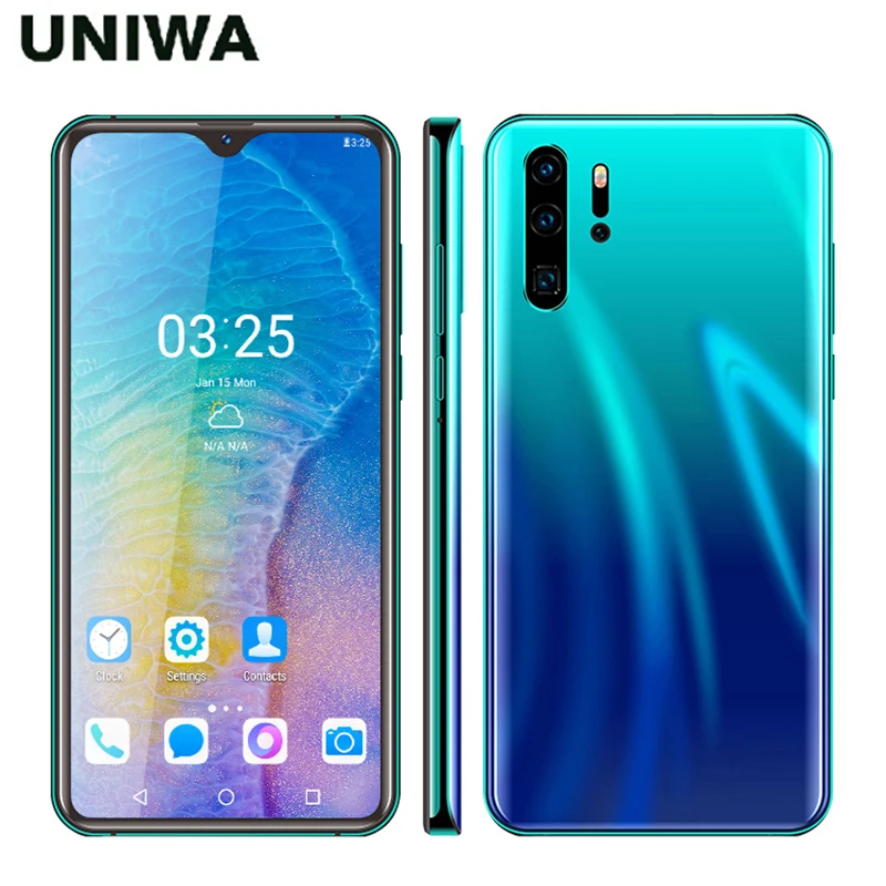 Смартфон P30 PRO, 6,26 дюймов, Android, четырехъядерный процессор, 2 Гб ОЗУ, 32 Гб ПЗУ, экран капли воды, мобильный телефон, две карты, аккумулятор 3000 мАч